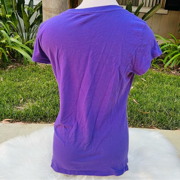 Disney Minnie Mouse Purple Flirt Shirt XXL - Picture 3 of 4